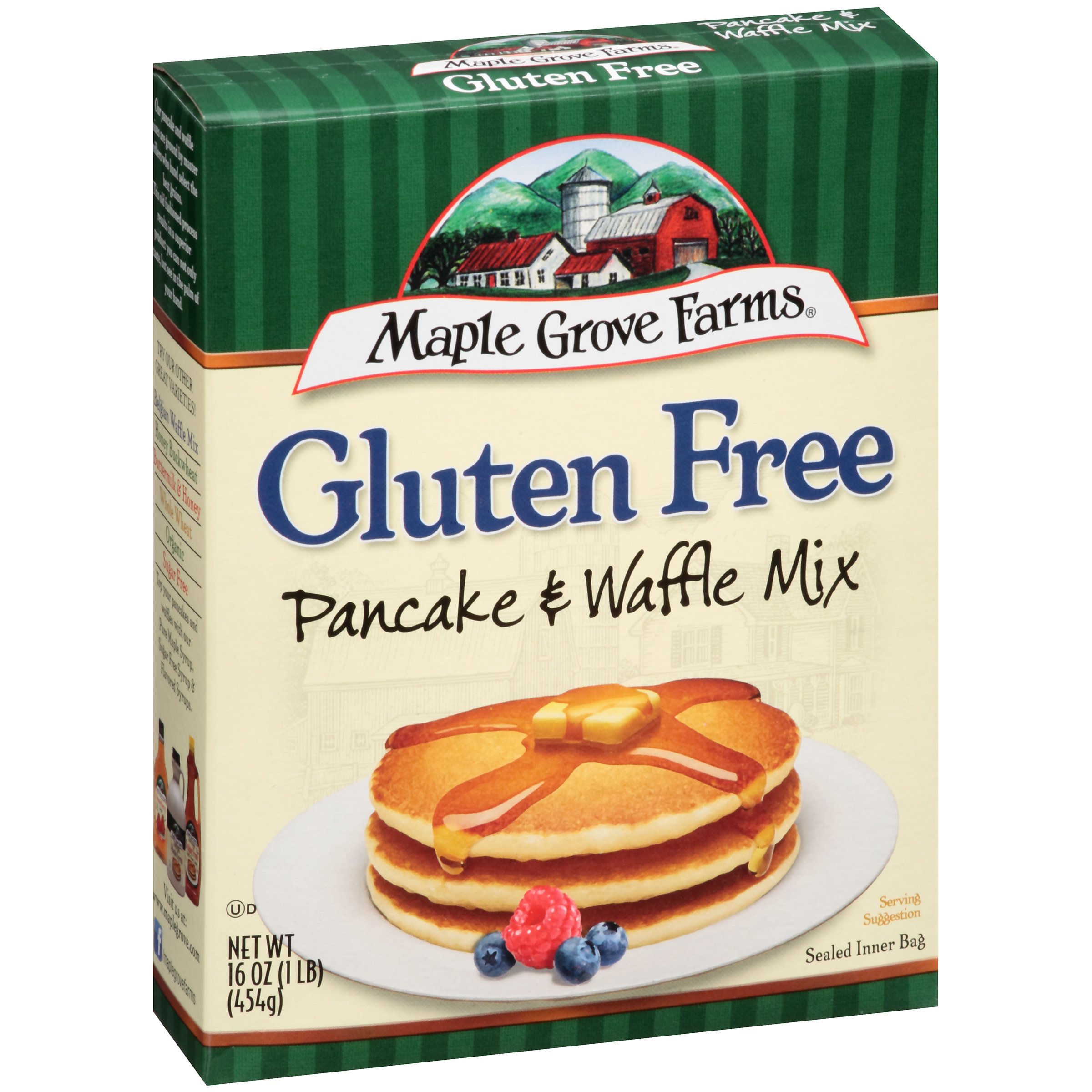 Maple Grove Farms® Gluten Free Pancake &  Waffle Mix 16 oz. Box
